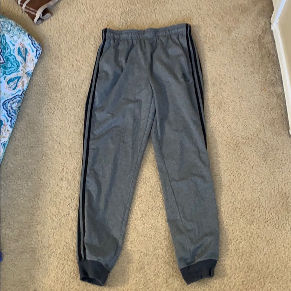BOGO: 
Black and grey adidas joggers